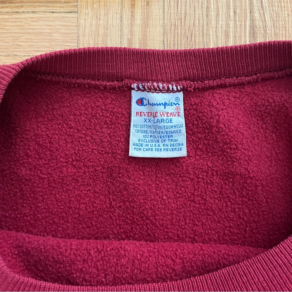 Vintage 90s Champion Reverse Weave sweatshirt - Picture 3 of 4